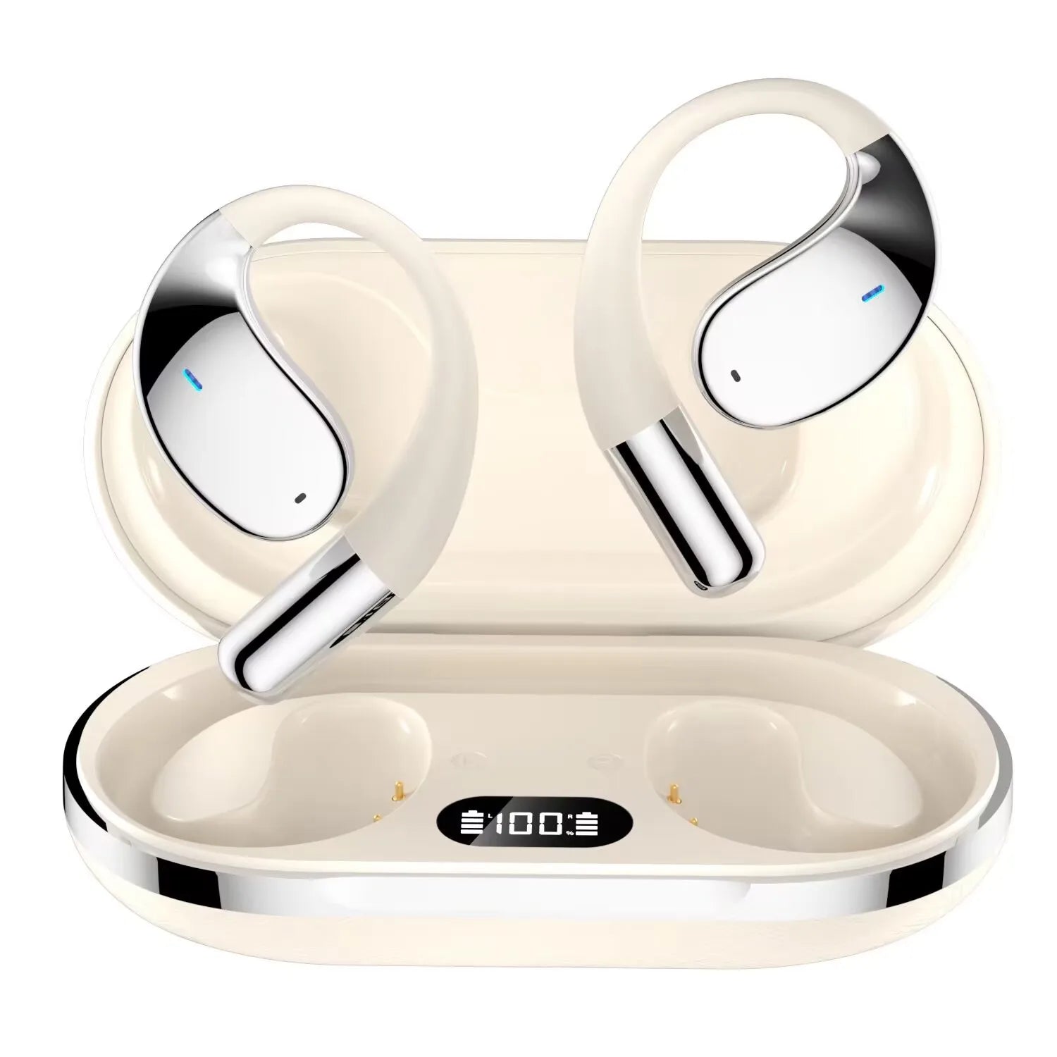 3-in-1 AI Translator Earbuds 144 Languages Noise Cancelling Bluetooth 5.3 Headset Instant Translator Smart Voice Real Time Digital MP3 Translation Earphones Store