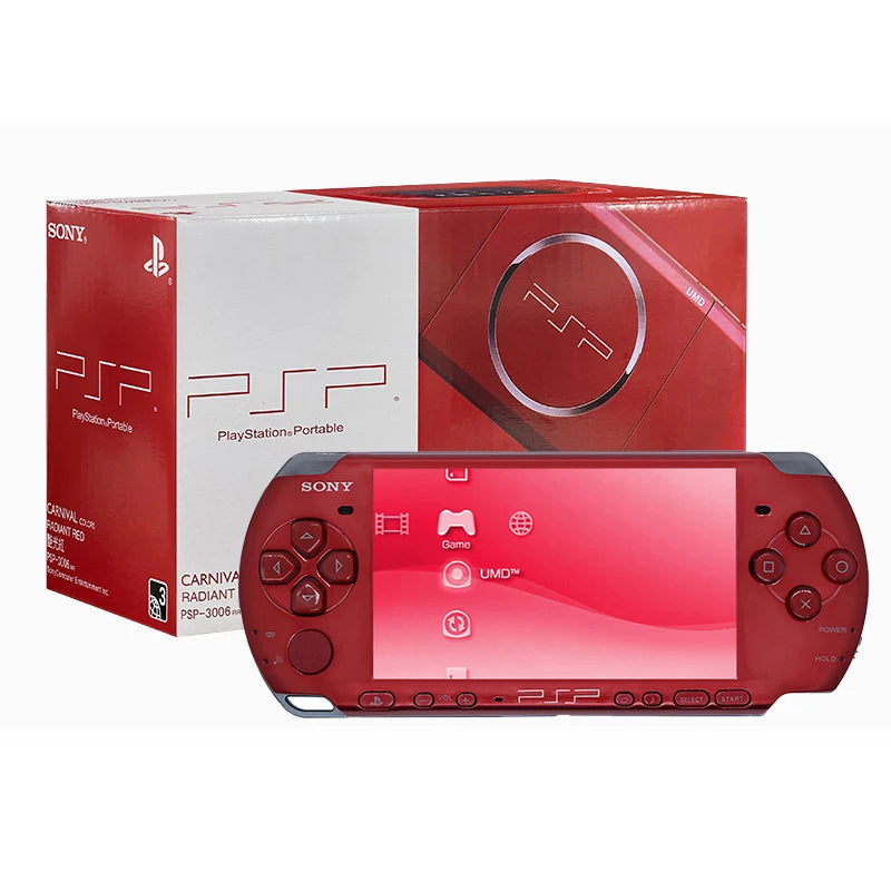 Original Sony PSP 3000 Handheld Game Console PlayStation Portable PSP-3006 Arcade Game Console Holiday Gift with Free Games Digital Gamer Store