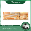 Akko MonsGeek MG108B Bun Wonderland Wireless Mechanical Keyboard MOG Profile RGB 108 Keys Full Size Hot Swap USB / 2.4G / BT 5.0 AKKO Official Store