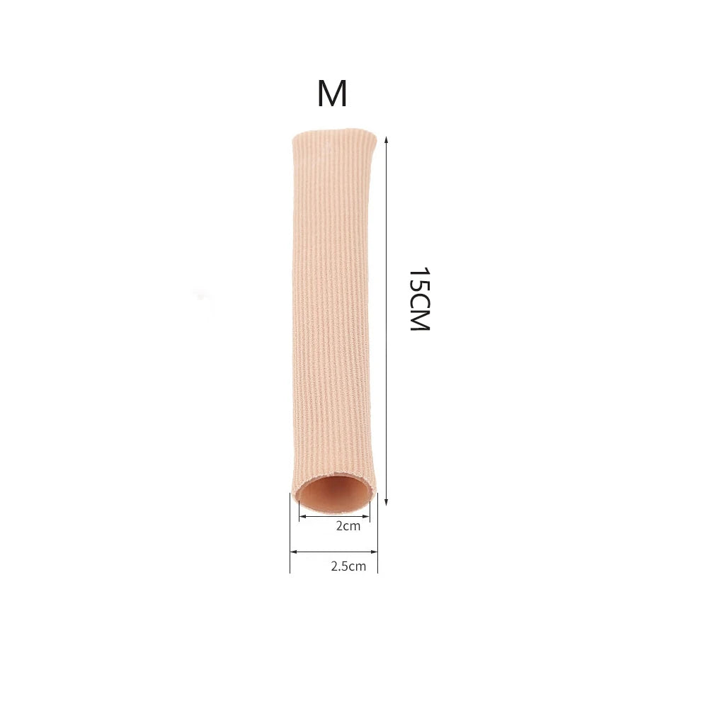 Fabric Toe Separator Finger Protector Applicator Corn Callus Remover Bunion Corrector Pedicure Tools Pain Relief Tube Foot Care
