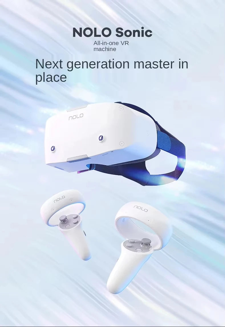 Nolo Sonic All In One Virtual Reality Glasses Advanced VR Stream Game 3D Headset Real 4K HD Display 3D Surround Stereo Gift BR Retro Game Store