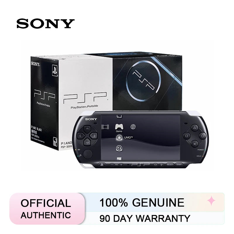 Original Sony PSP 3000 Handheld Game Console PlayStation Portable PSP-3006 Arcade Game Console Holiday Gift with Free Games Digital Gamer Store
