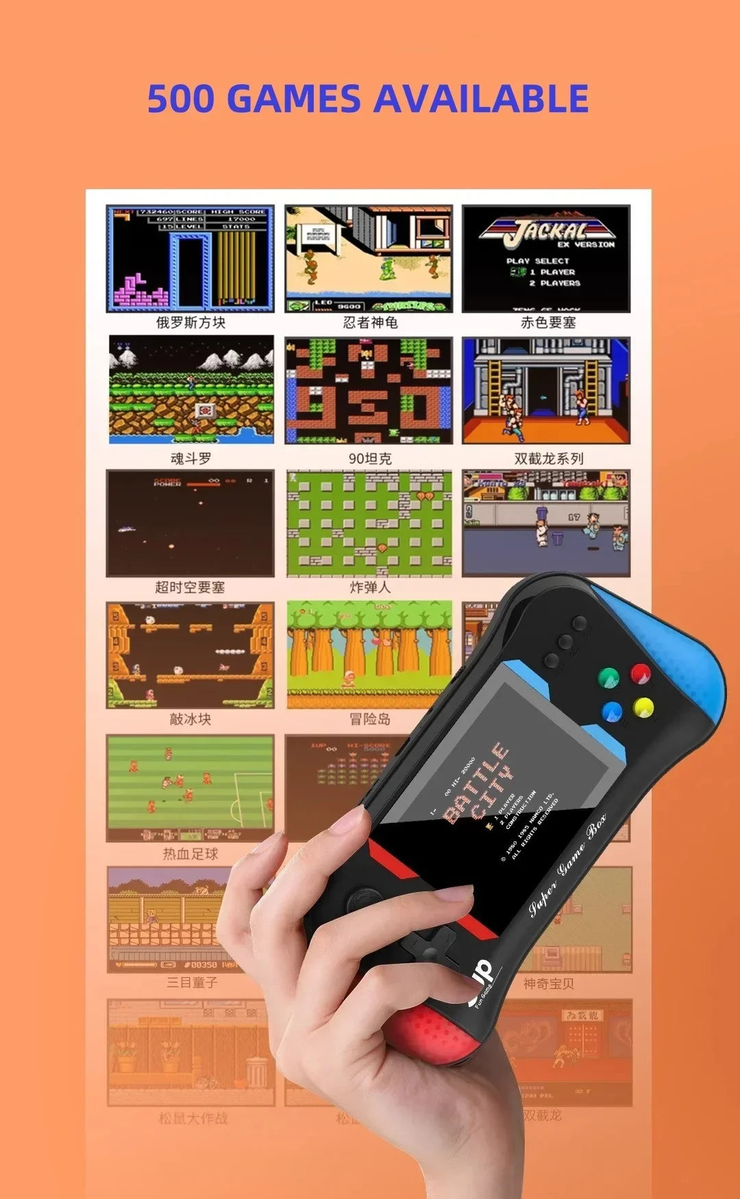 Children's Game Console Palm Retro Old Game Machine Children's Toys Nostalgic Classic MINI X7M Playtation Shop3684049 Store
