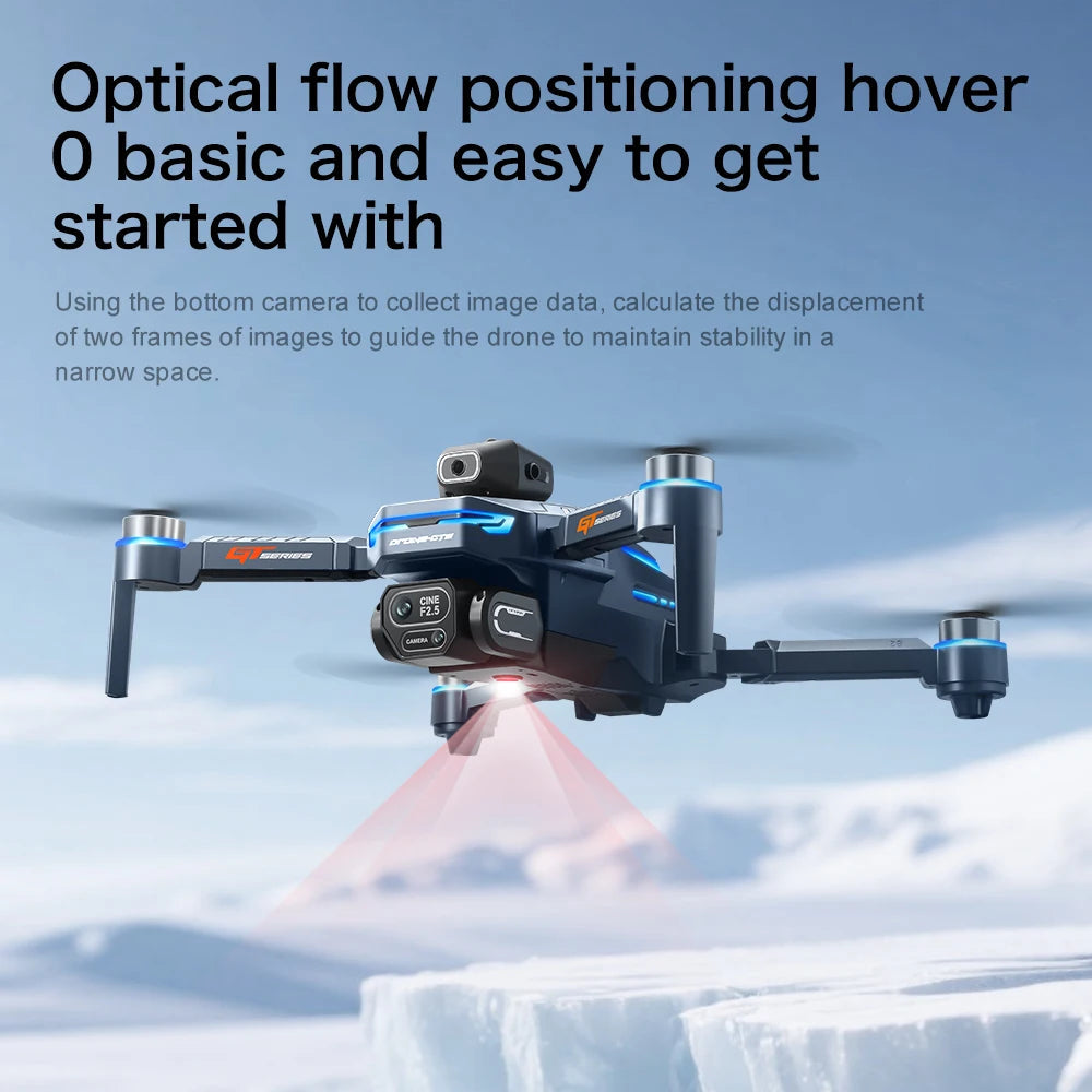GT8 Drone 4K Professional 8K Camera Aerial FPV Avoiding Obstacle with Large Screen Remote Control Folding RC Dron Longsheng Store Store