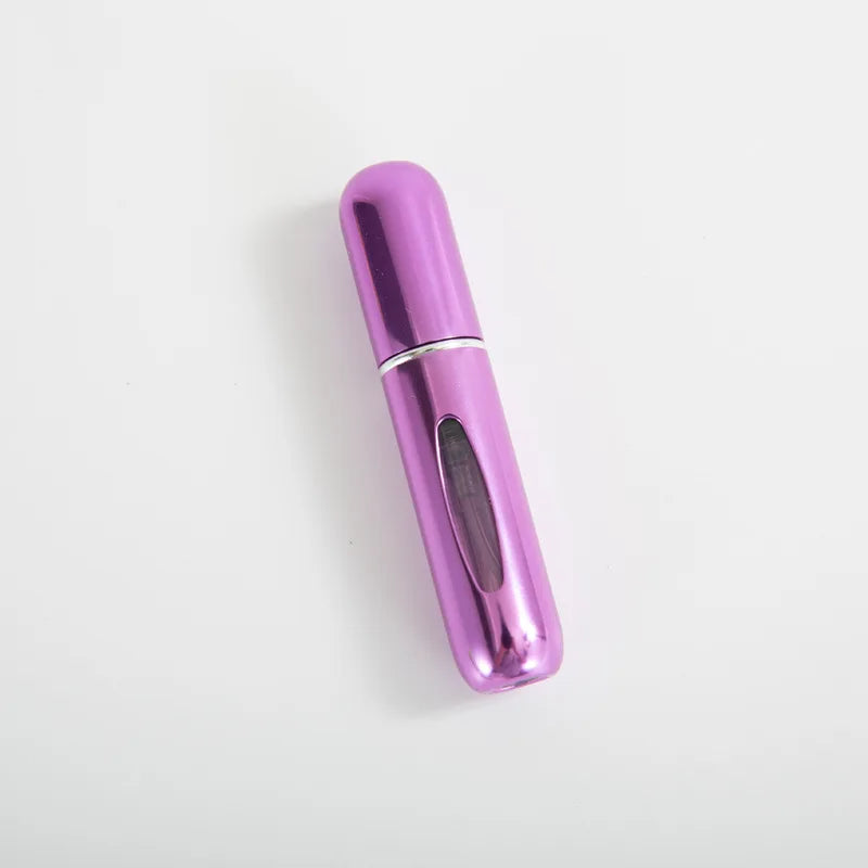 1/3/5/10pcs travel Leak portable mini perfume bottle with Bottom Fill Function aluminum refillable 5ml spray bottle Jasibadan Store Store