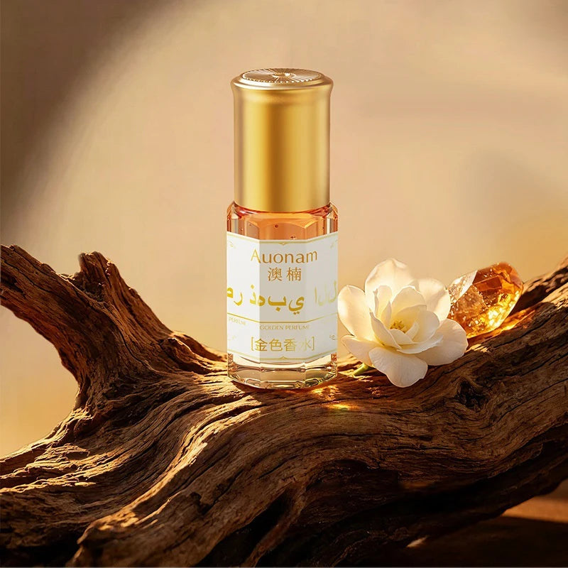 Luxury Gold Perfume High-end Charming Fragrance Fresh Elegant Women Men Portable Perfume Long-lasting Ebony Woody Fragrance Beauty Skincare Center Store