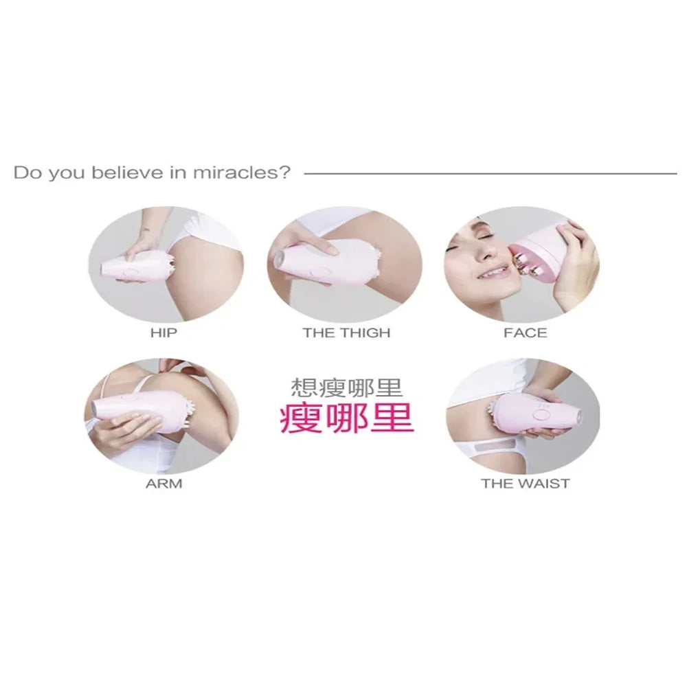Cellulite Massager for Body Slimming Electric Massagers for Belly Slimming Belt Back Massager Losing Weight Belt FPO Health Store