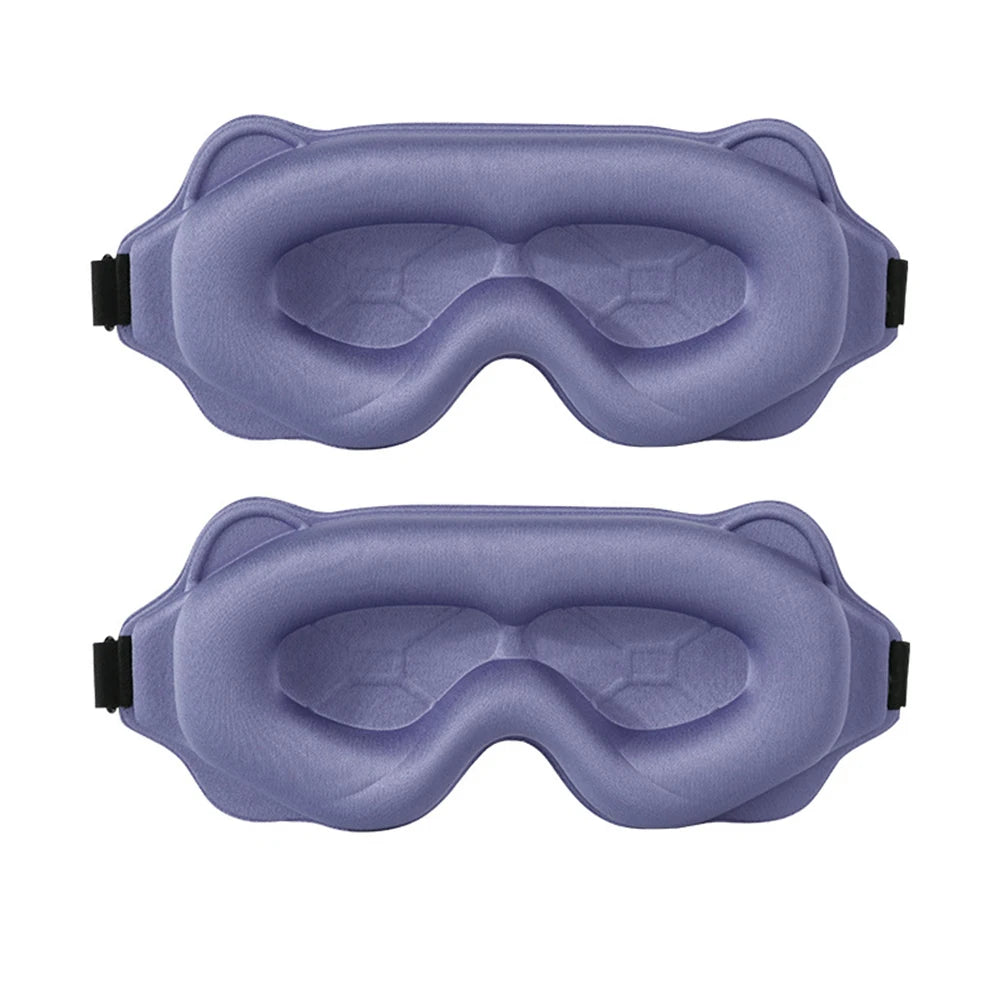 3D Sleeping Mask Block Out Light Sleep Mask For Eyes Soft Sleeping Aid Eye Mask for Travel Eyeshade Night Breathable Slaapmasker