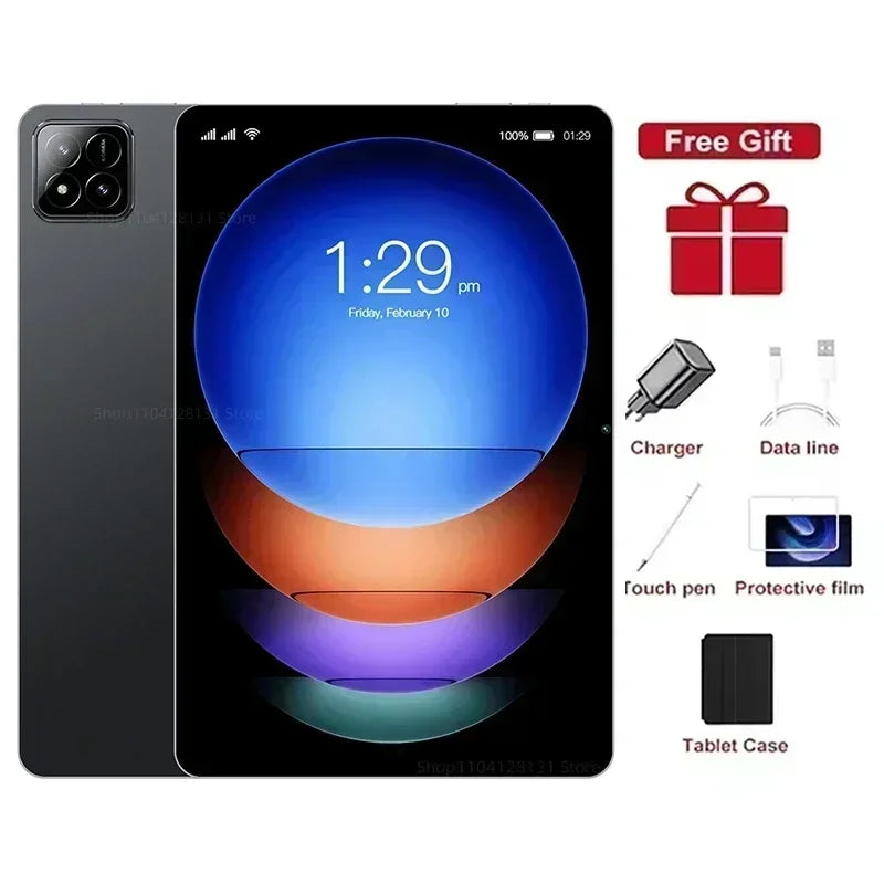 NEW Original Pad 7S Pro 11inch Tablets Android 14 22GB+2TB 12000mAh 5G Dual SIM Bluetooth WiFi HD 4K Screen GPS WPS Tablet PC 5G Global Edition Tablet Store