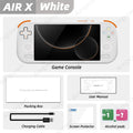 MANGMI AIR X Handheld Game Console Qualcomm Snapdragon 662 5.5'' Touchscreen Android 14 Active Cooling Fan 15W Fast Charging RGB Ampown Store