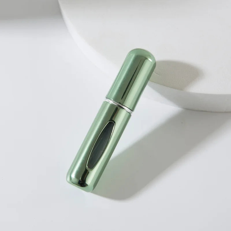 1/3/5/10pcs travel Leak portable mini perfume bottle with Bottom Fill Function aluminum refillable 5ml spray bottle Jasibadan Store Store