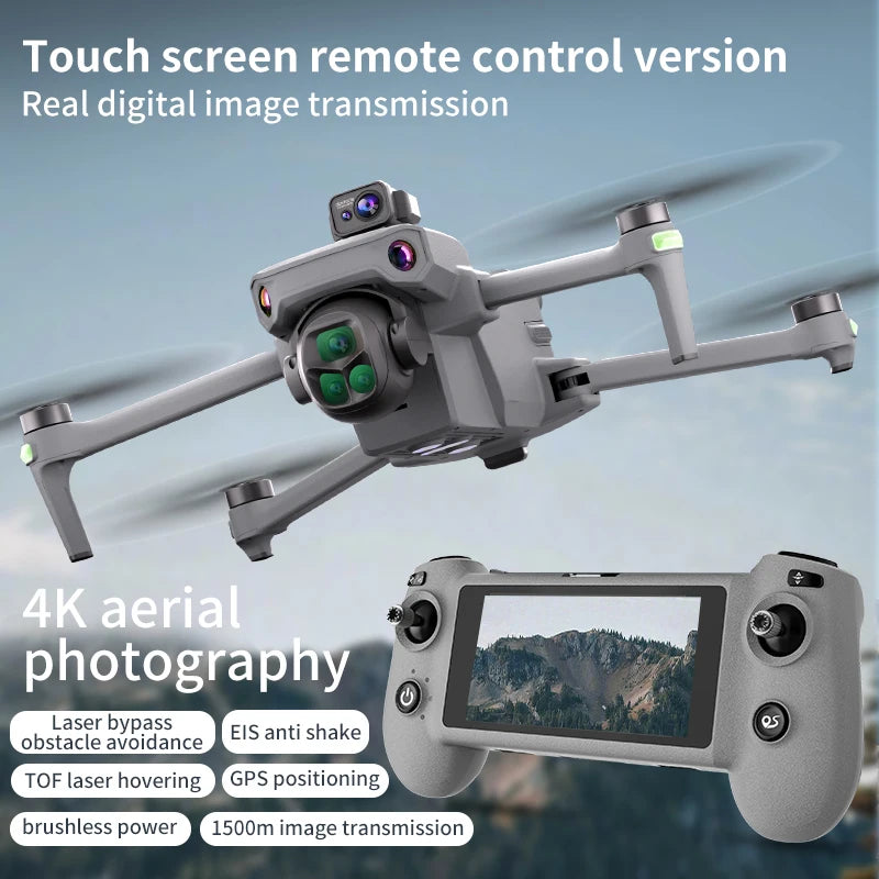 2026NEW 4K Touchscreen Remote Control Drone TOF Hovering Movie Grade Aerial Photography K7 Tech Pulse Store