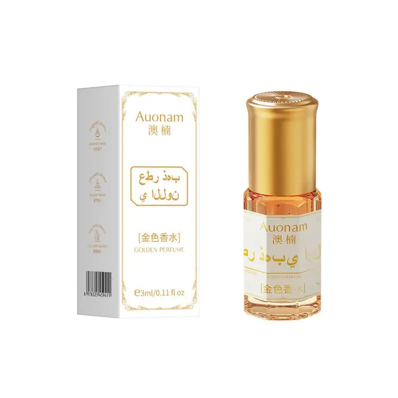 Luxury Gold Perfume High-end Charming Fragrance Fresh Elegant Women Men Portable Perfume Long-lasting Ebony Woody Fragrance Beauty Skincare Center Store