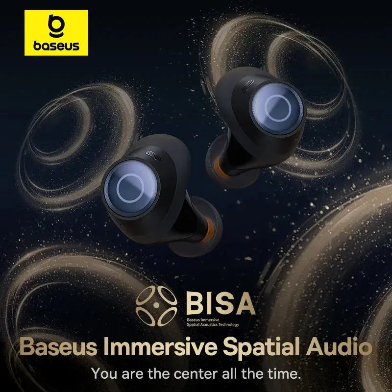 Baseus Bowie MA10 Pro Wireless Earbuds – 48dB ANC, IPX6 Waterproof, 4-Mic ENC, Bluetooth 5.3 BASEUS Co.,Ltd. Store
