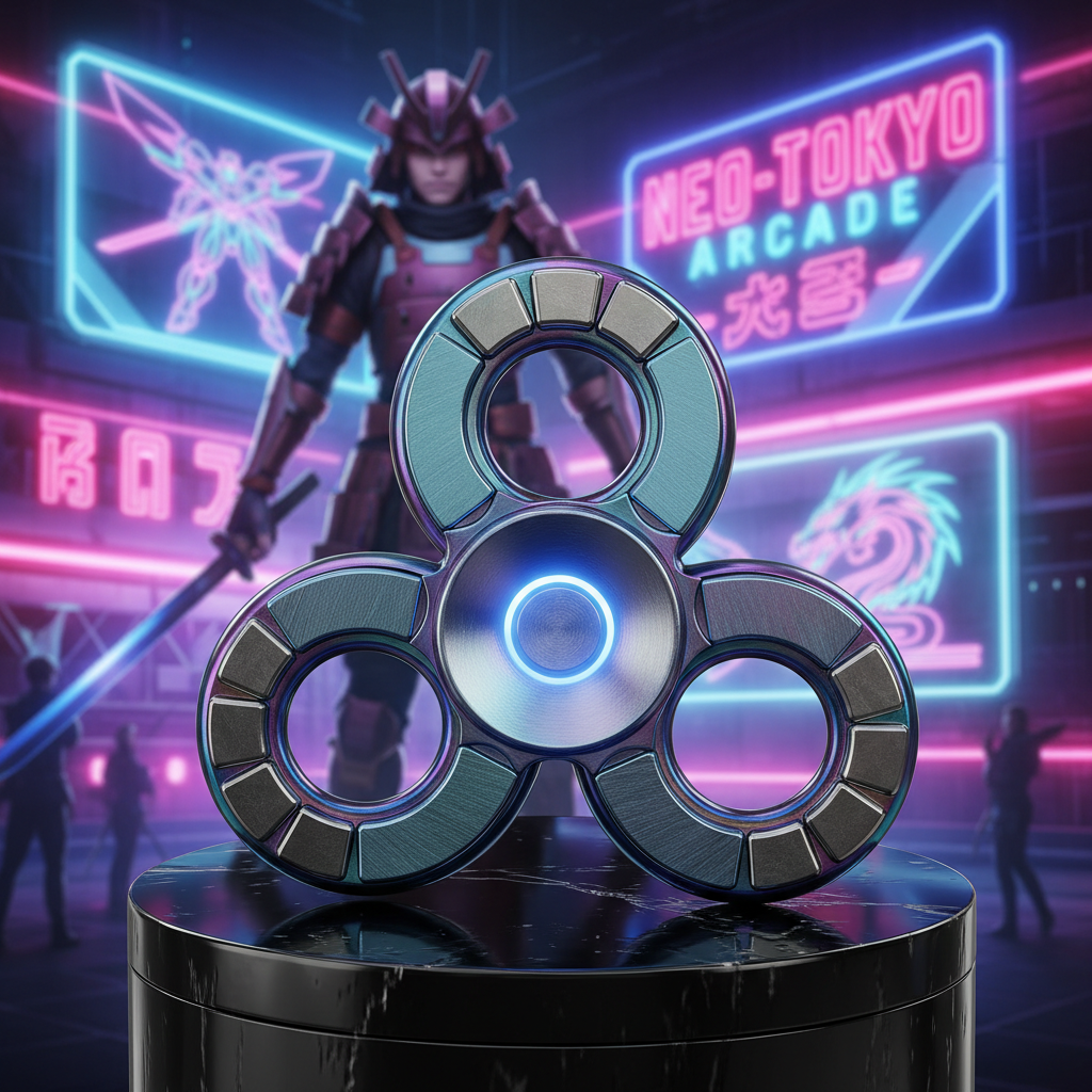 EDC fidget spinner anime cosplay style