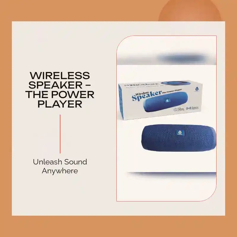 Wireless Speaker &ndash; The Power Player by@Outfy